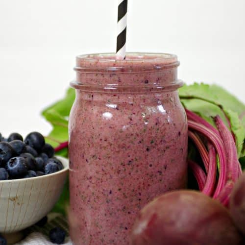 Berry Beet Spinach Smoothie