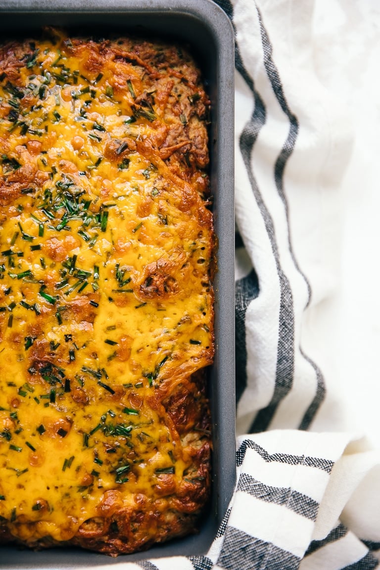 Cheesy Zucchini Bread (Quick Bread)