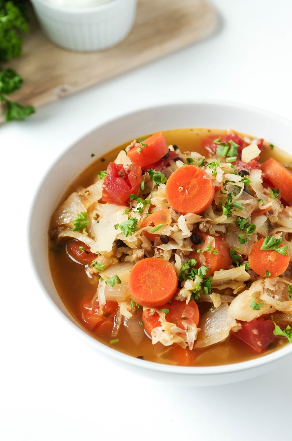Easy Russian Cabbage Soup With Ground Turkey The Forked Spoon