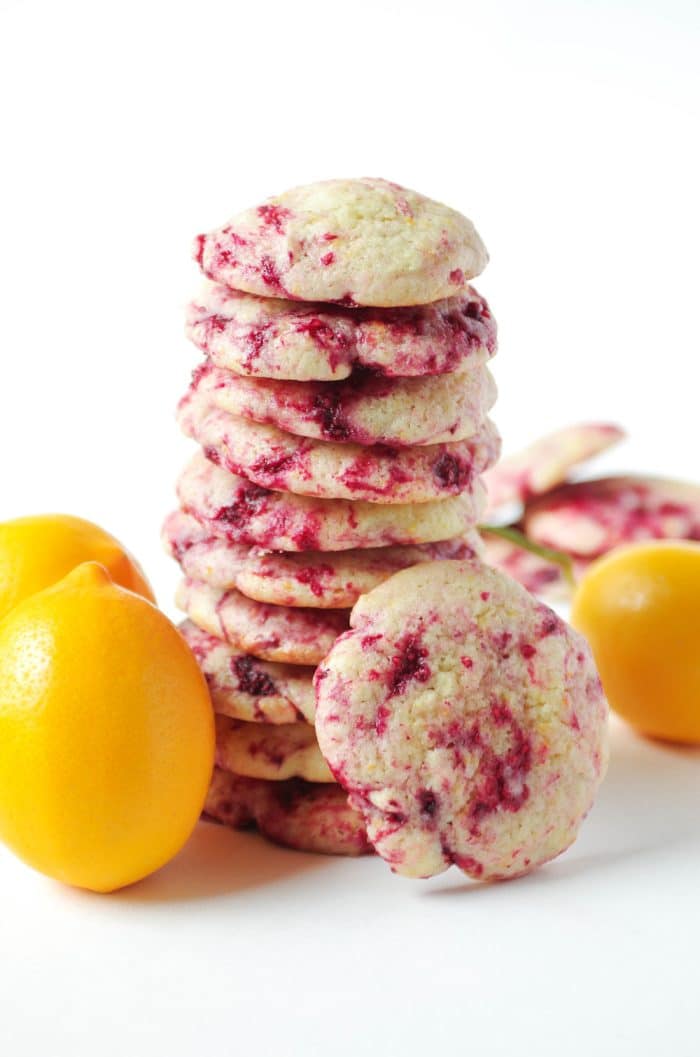 Raspberry Lemon Cookies