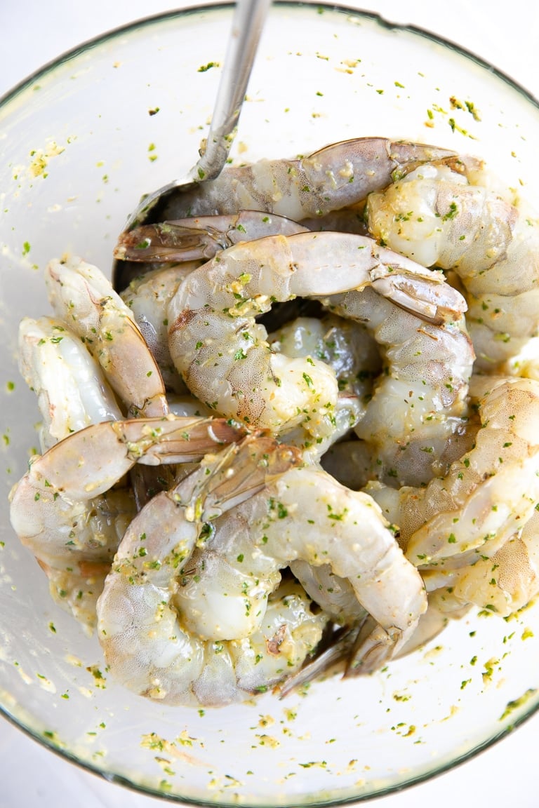 Cilantro Lime Shrimp Recipe (with Marinade and Sauce) - The Forked Spoon