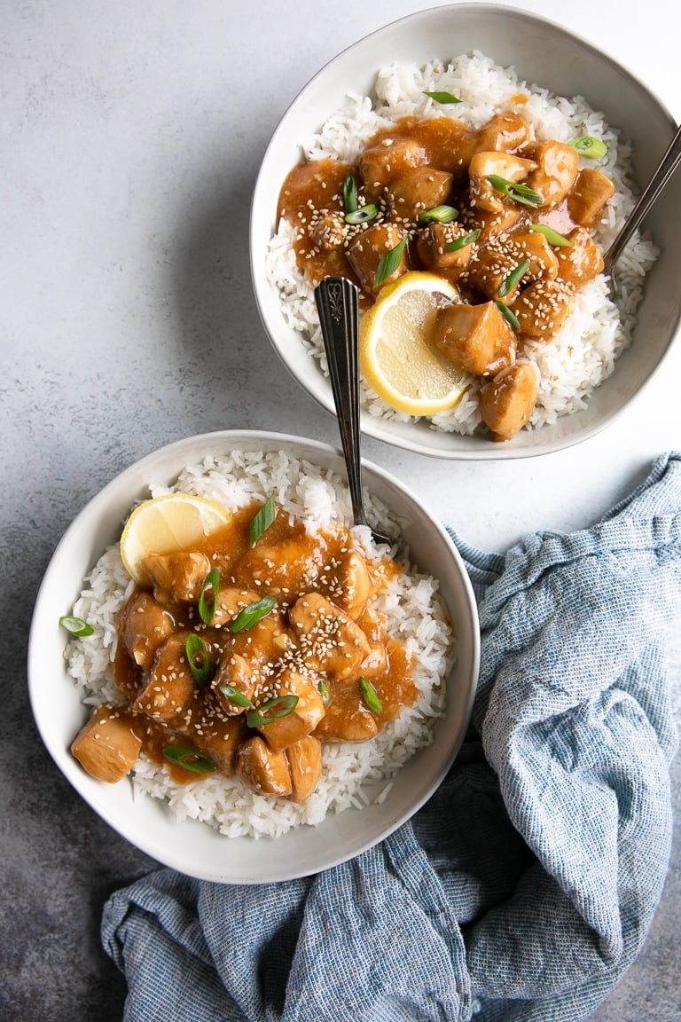 Lemon Honey Ginger Chicken Recipe (15-Minutes) - The Forked Spoon