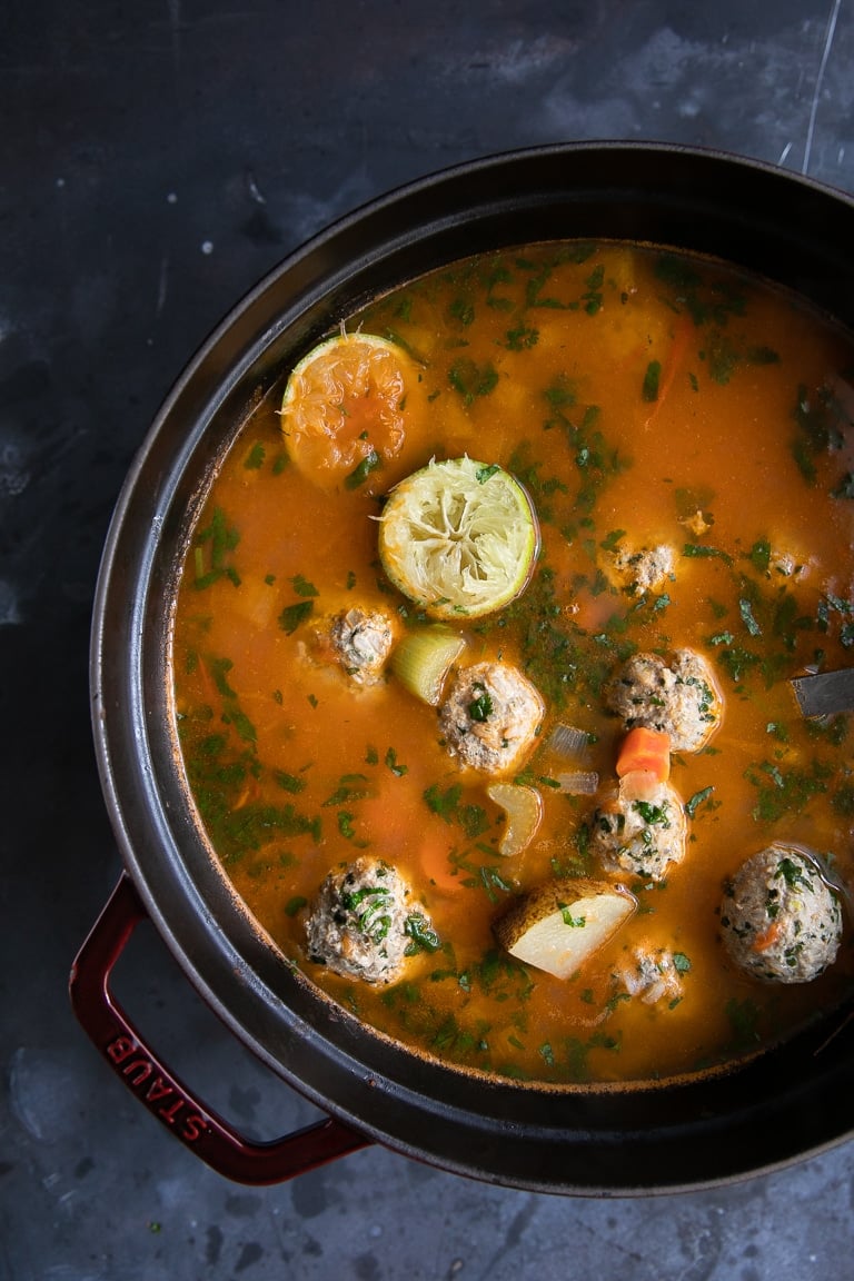 Matzo Ball Soup - The Forked Spoon