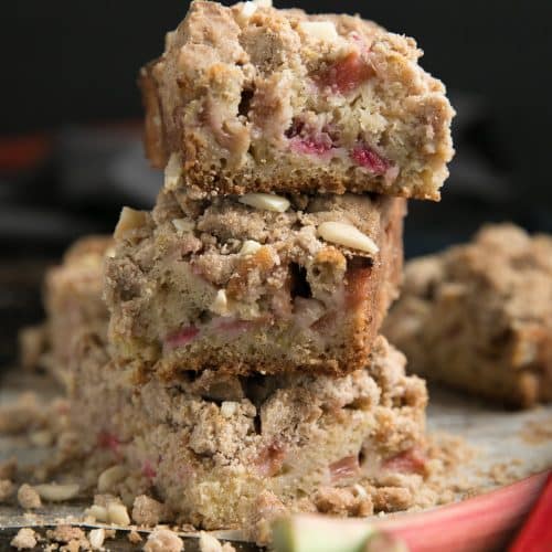 Rhubarb (Big Crumb) Coffeecake