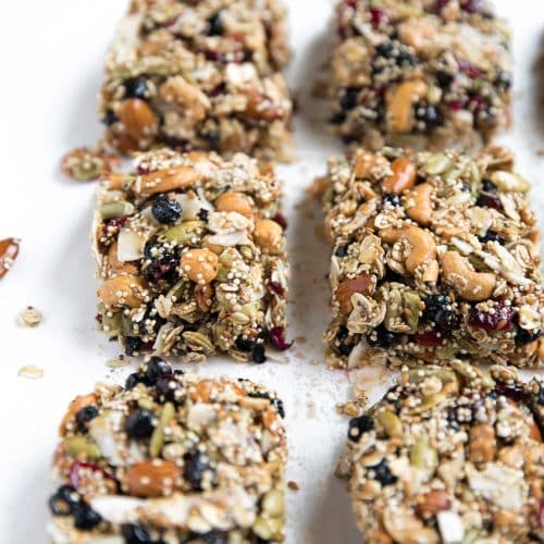 Nutty Superfood Oat Bars