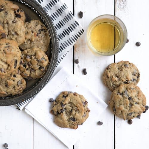 Bourbon Bacon Chocolate Chip Cookies