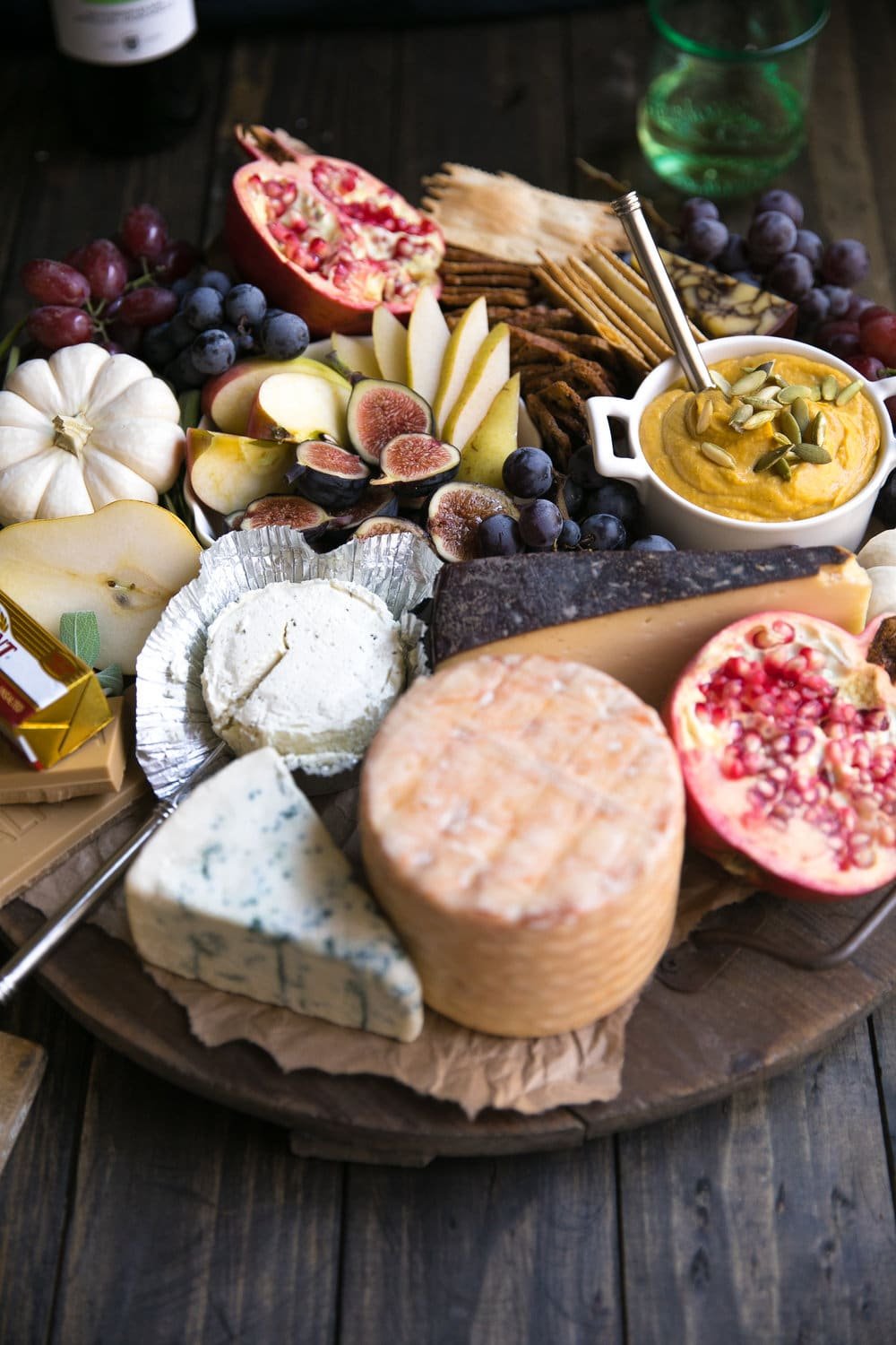 diagonal image of Autumn Cheese Board