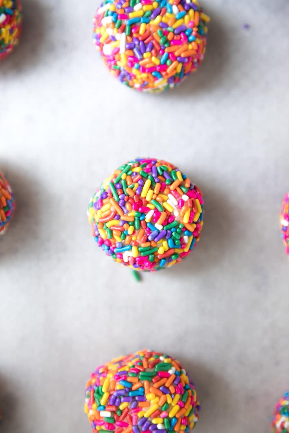 Rainbow Sprinkle Cookies