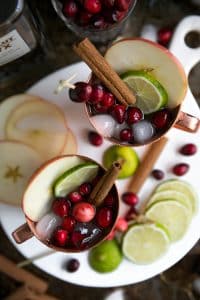 Cranberry Apple Cider Moscow Mule