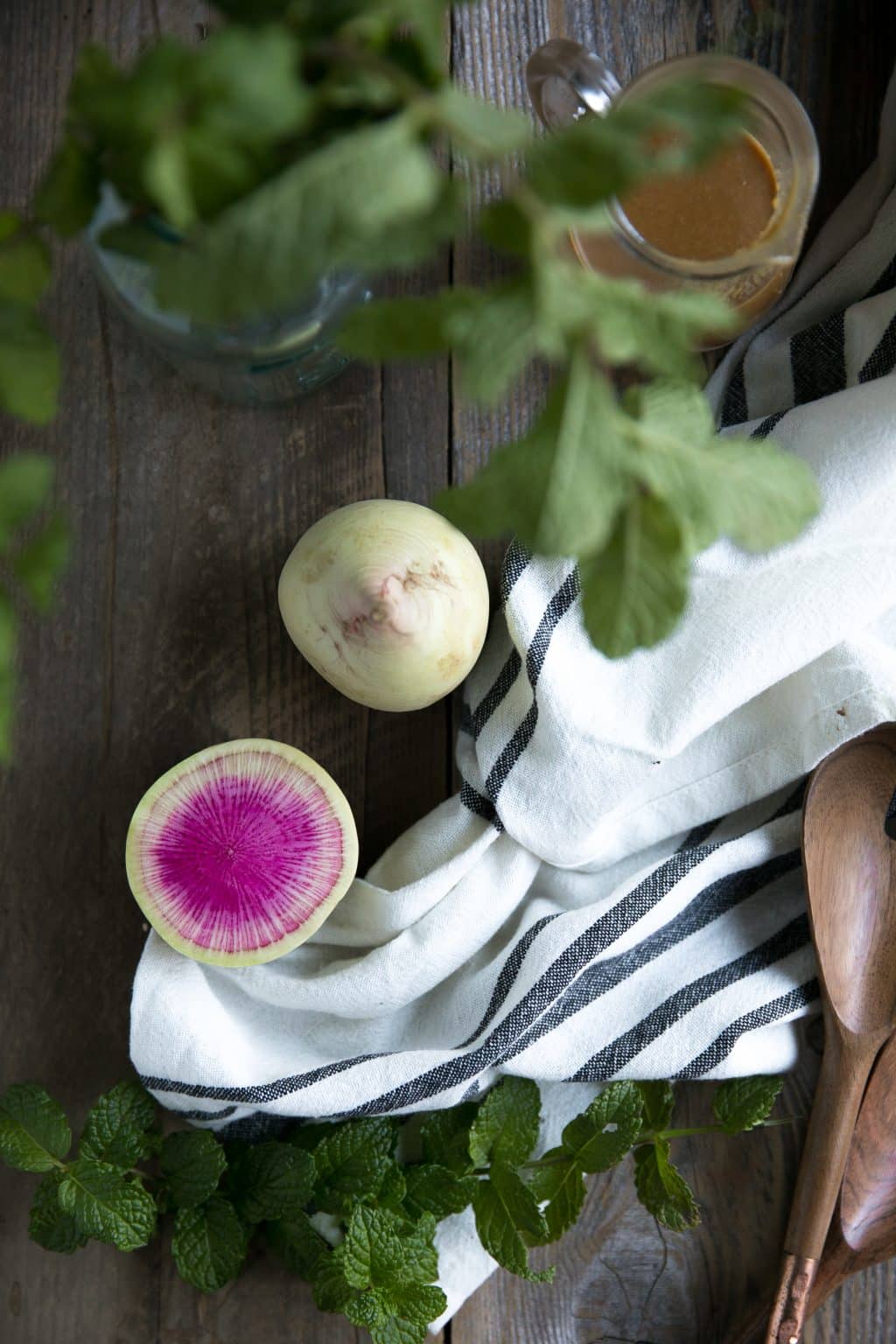 Cabbage Salad with Miso Vinaigrette