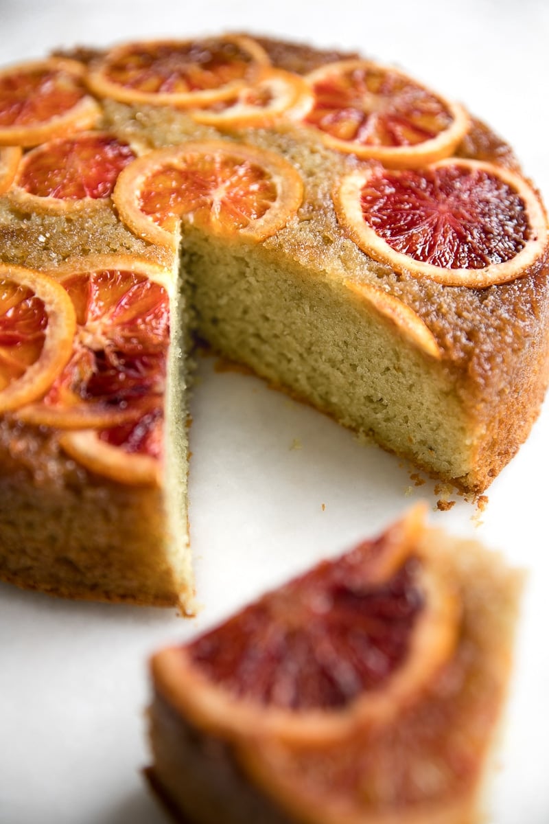Blood Orange Upside Down Cake