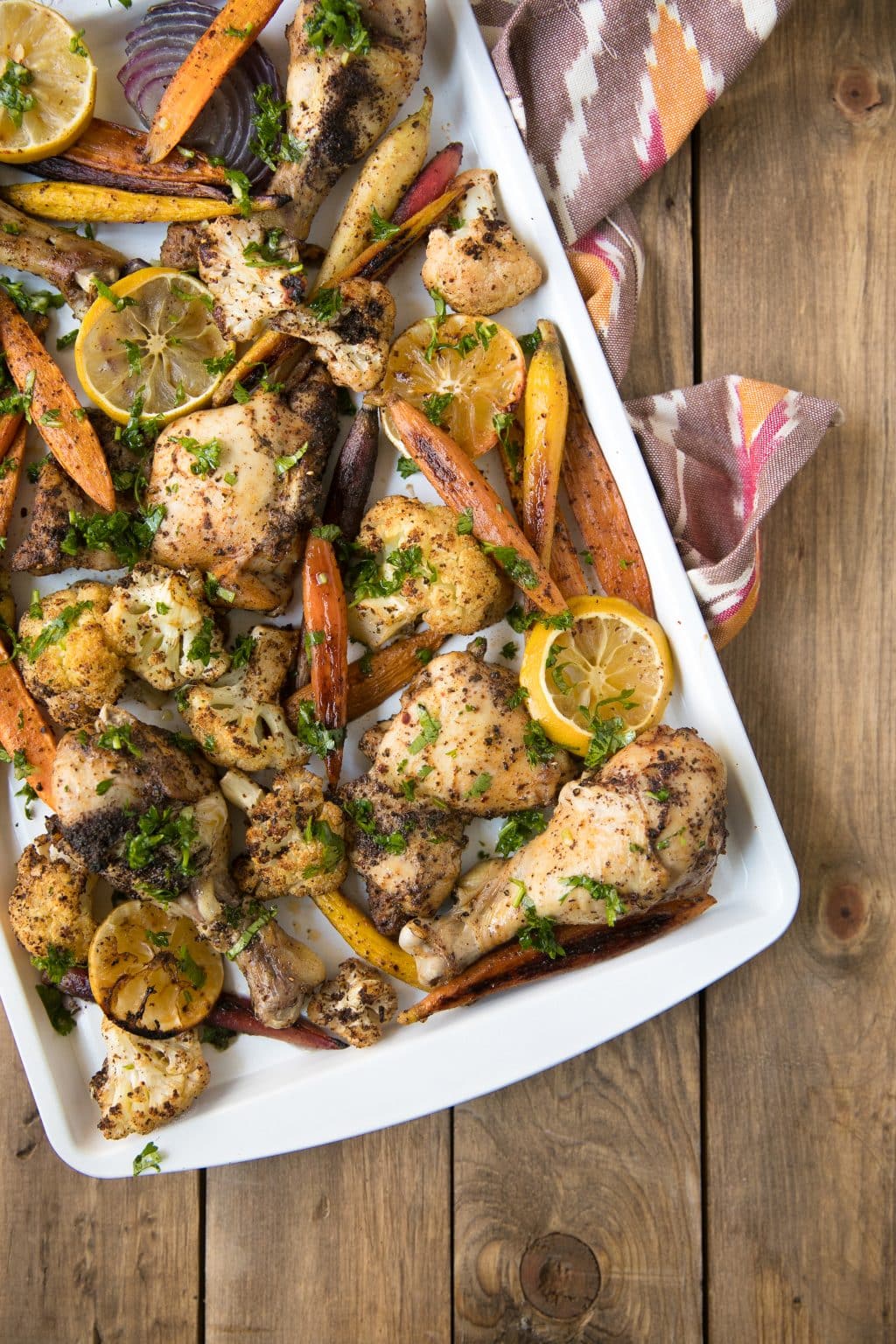 Easy Sheet Pan Sumac Chicken with Roasted Vegetables
