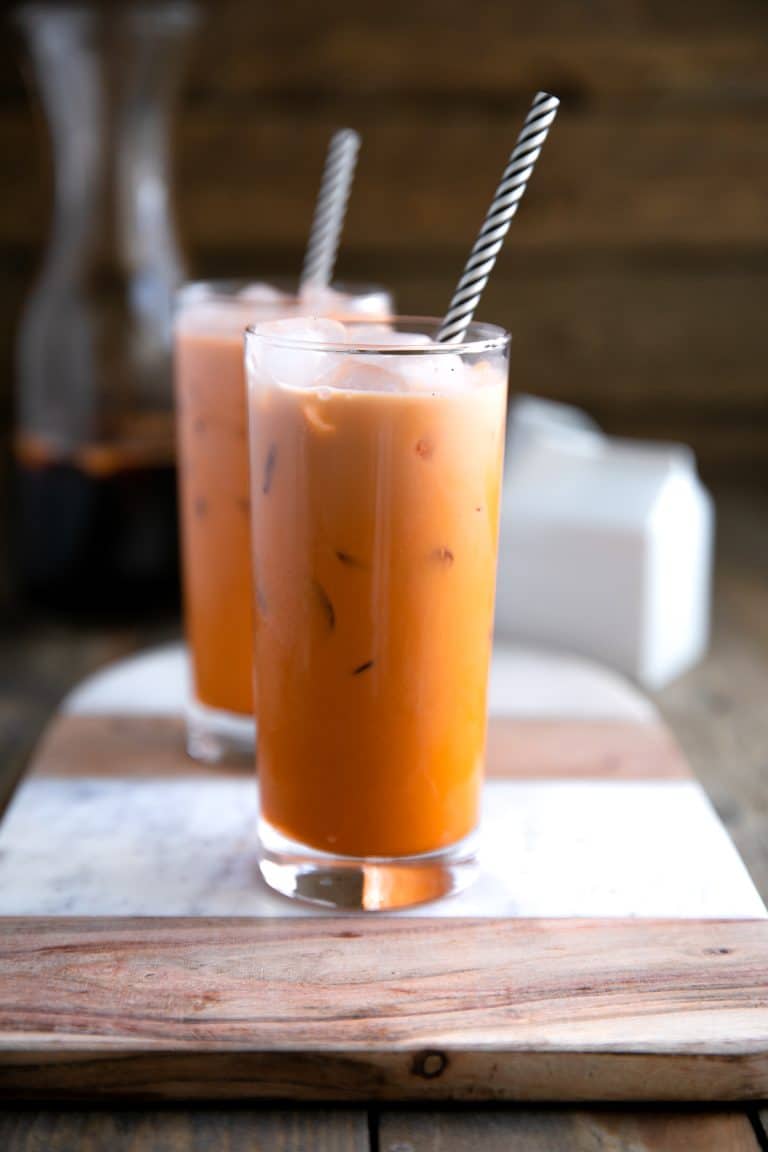 Thai Iced Tea (Thai Tea) - The Forked Spoon