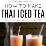 thai iced tea long pin