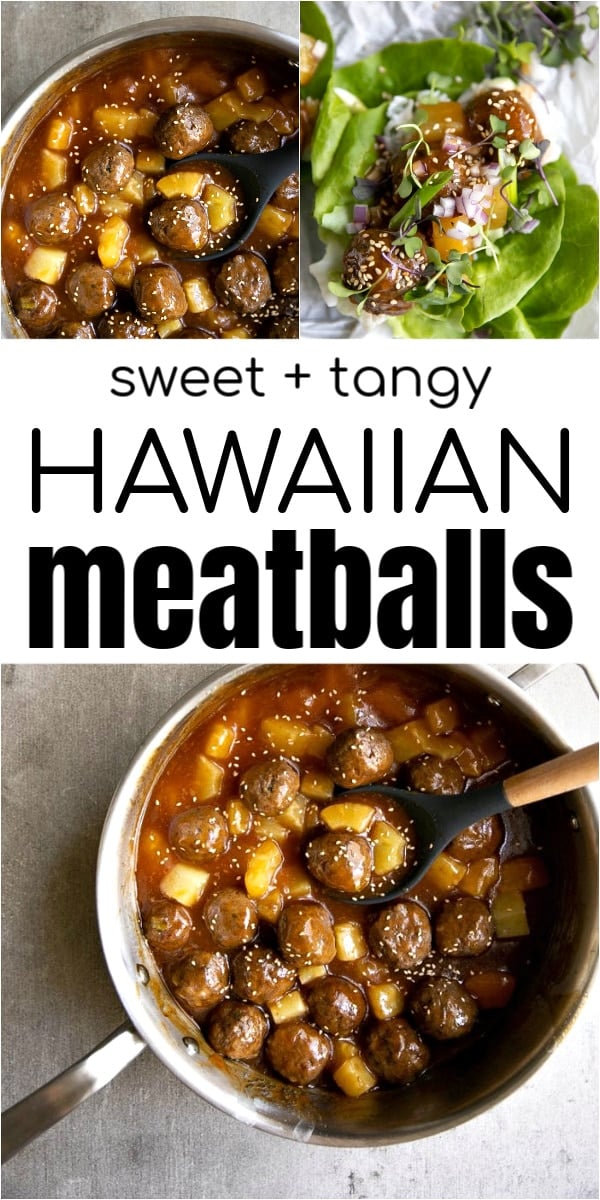 hawaiian meatballs long pin