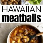 hawaiian meatballs long pin