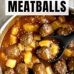 hawaiian meatballs short pin