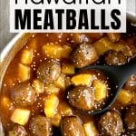 hawaiian meatballs short pin