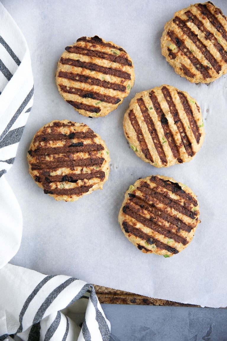 Grilled Turkey Burger Patties