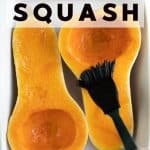 How to Roast a Butternut Squash Pinterest Collage Image