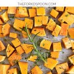 How to Roast a Butternut Squash Pinterest Collage Image