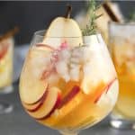 apple cider sangria Pinterest Pin Image Collage