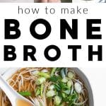 bone broth pinterest pin
