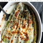 baked asparagus gratin Pinterest PIN Collage
