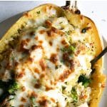 STUFFED SPAGHETTI SQUASH Pinterest PIN Collage