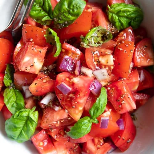 Tomato Basil Salad