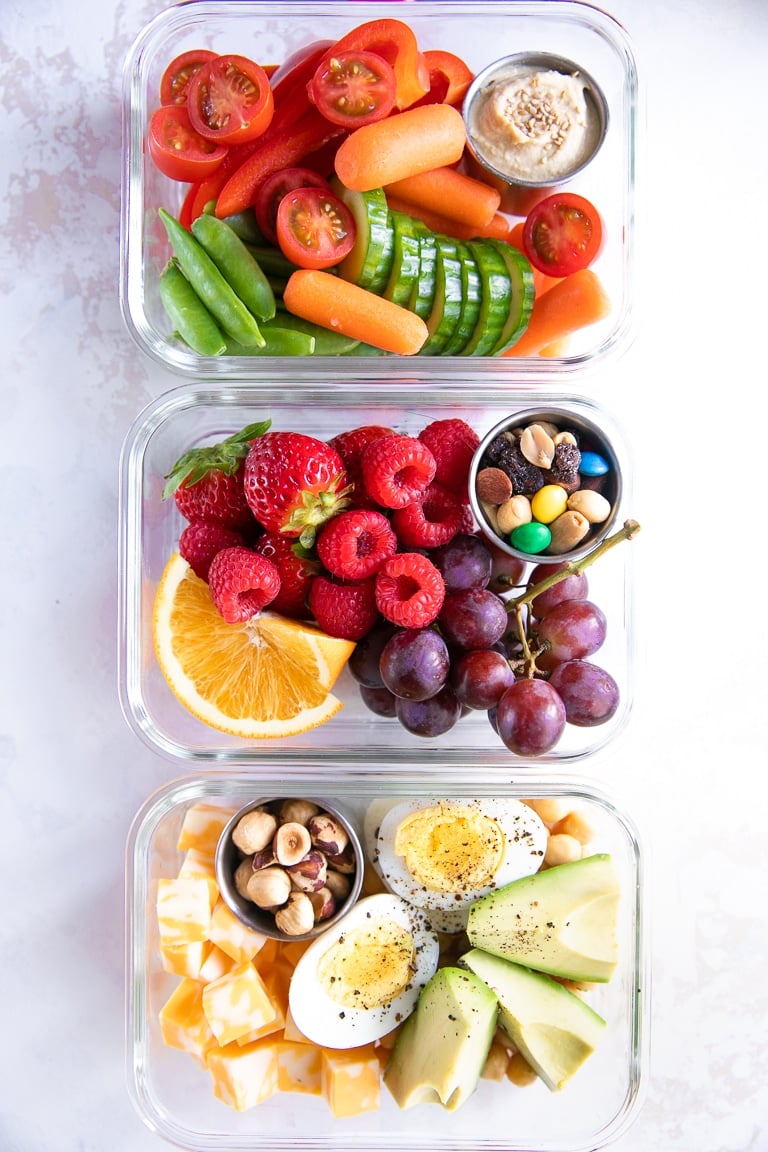 Healthy On The Go Meal Prep Snack Ideas The Forked Spoon