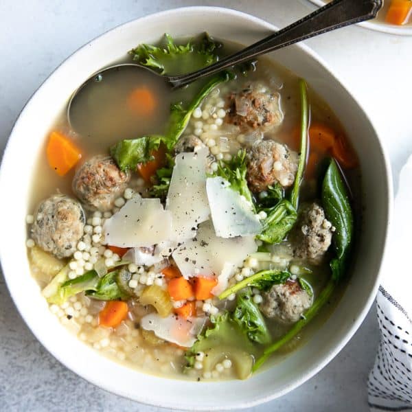 Italian Wedding Soup - The Forked Spoon