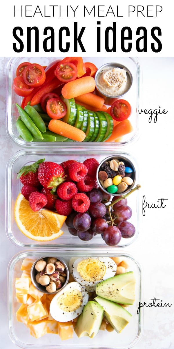 Healthy On The Go Meal Prep Snack Ideas The Forked Spoon