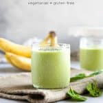 green smoothie short pin