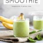 green smoothie short pin