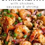 Jambalaya pinterest pin collage