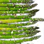 Roasted asparagus.