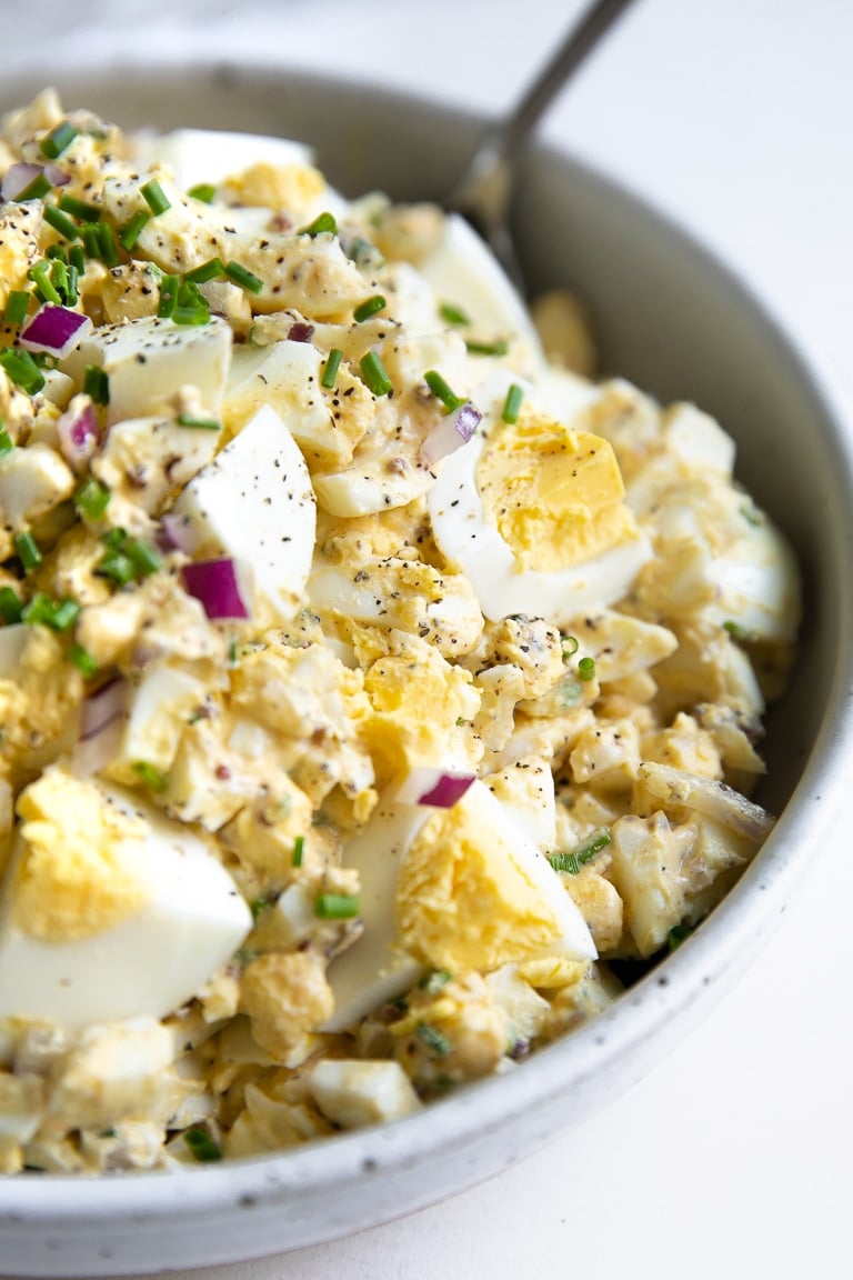 Egg Salad Recipe - The Forked Spoon