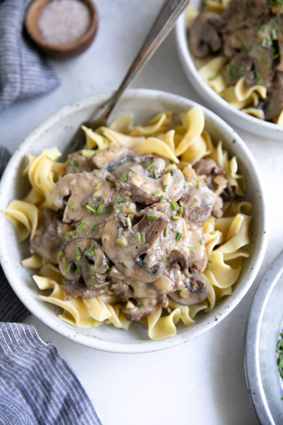 Easy Beef Stroganoff Recipe - The Forked Spoon