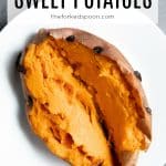how to bake sweet potatoes short pin