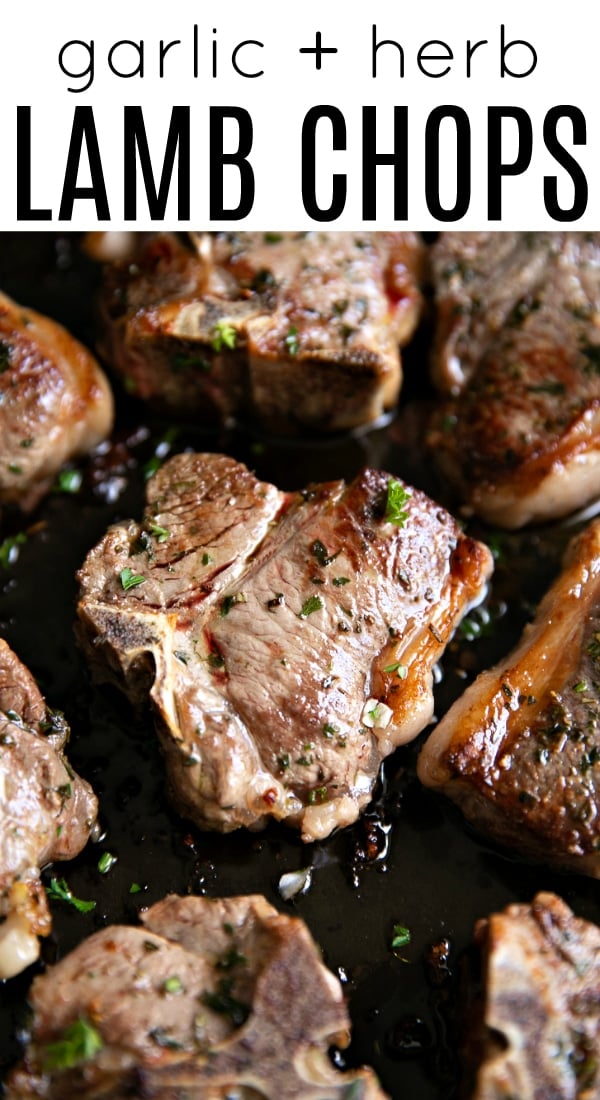 Garlic Herb Lamb Chops Recipe - The Forked Spoon
