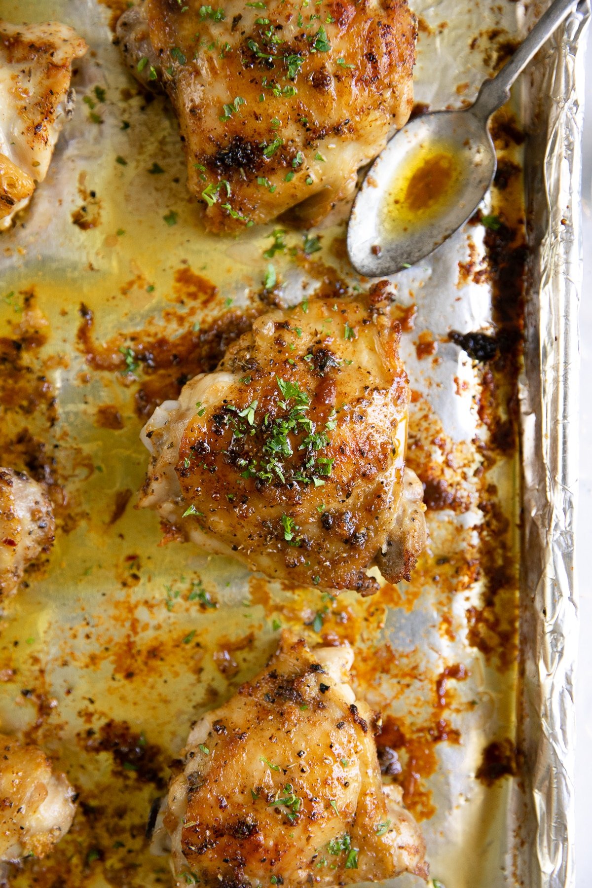Baked Chicken Thighs (How to Bake Chicken Thighs) - The Forked Spoon