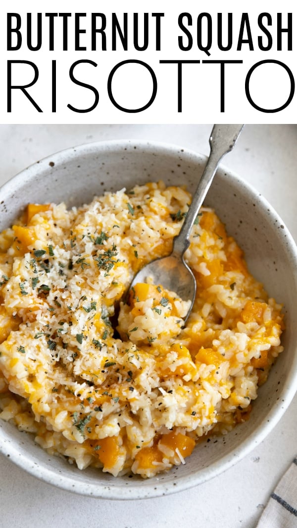 Easy Instant Pot Risotto with Butternut Squash - The Forked Spoon