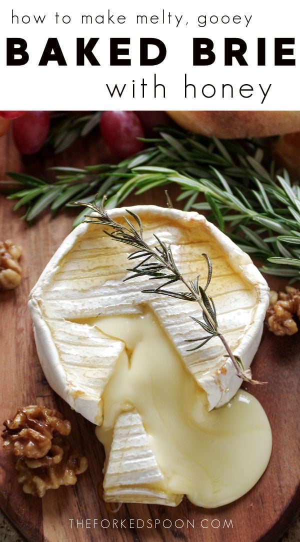 baked brie Pinterest PIN Collage