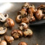 sauteed mushrooms Pinterest PIN Collage