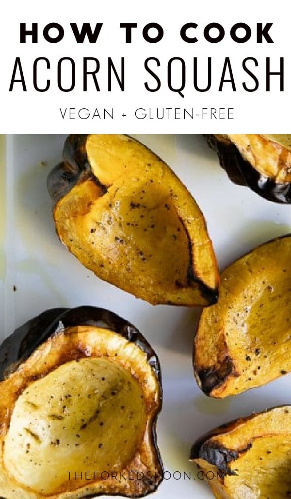 how to cook acorn squash Pinterest Pin Image