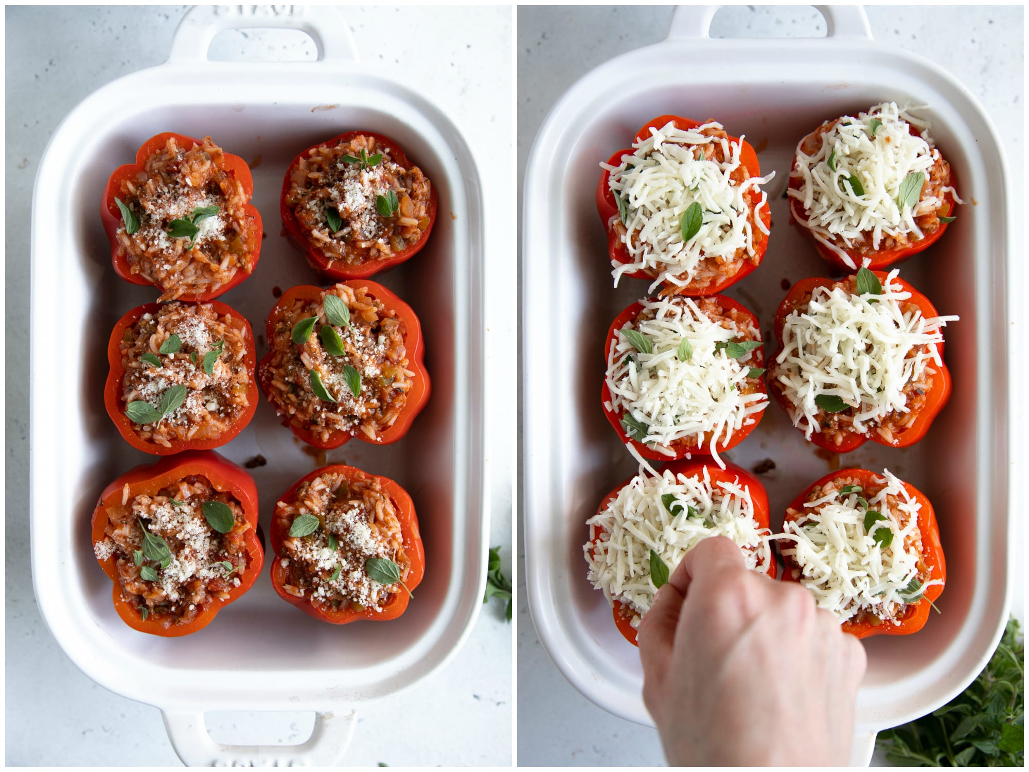 How to make stuffed bell peppers 2