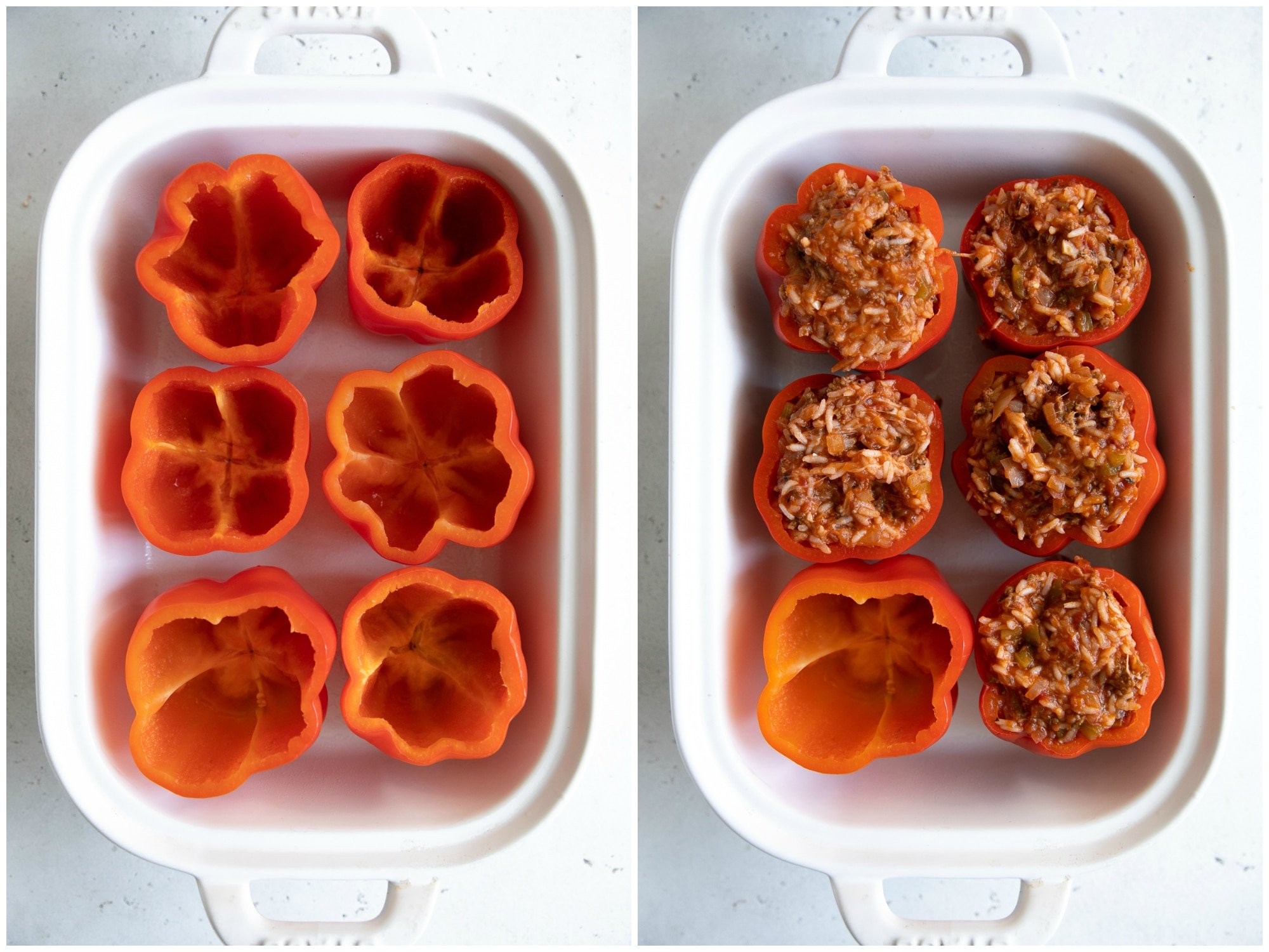 How to stuff bell peppers