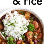 short pin red beans and rice