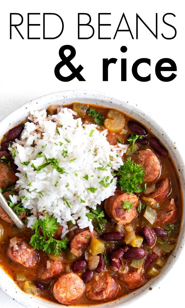 short pin red beans and rice
